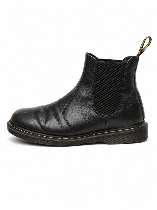 Dr. Martens Shoes - Dr. Martens – 2976 Chelsea Boots – Smooth Black Leather – Sz. W11 / M10